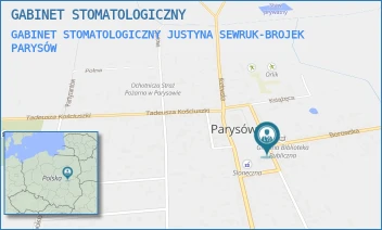 GABINET STOMATOLOGICZNY JUSTYNA SEWRUK-BROJEK - GABINET STOMATOLOGICZNY - BOROWSKA 2,  PARYSÓW
