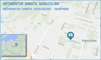 ORTODENTIM DOROTA NIEDZIEJKO - ORTODENTIM DOROTA NIEDZIEJKO - ŚWIERKOWA 31,  KWIRYNÓW