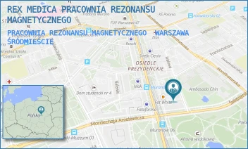 PRACOWNIA REZONANSU MAGNETYCZNEGO - REX MEDICA PRACOWNIA REZONANSU MAGNETYCZNEGO - WAŁOWA 3,  WARSZAWA ŚRÓDMIEŚCIE
