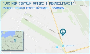 OŚRODEK REHABILITACJI DZIENNEJ - "LUX MED CENTRUM OPIEKI I REHABILITACJI" SPÓŁKA Z OGRANICZONĄ ODPOWIEDZIALNOŚCIĄ - 5,  SZYMANÓW