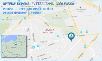 PŁOŃSK - PIELĘGNIARSKA OPIEKA DŁUGOTERMINOWA - OPIEKA DOMOWA "VITA" ANNA GODLEWSKA - PUŁTUSKA 38,  PŁOŃSK