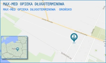 MAX-MED OPIEKA DŁUGOTERMINOWA - MAX-MED OPIEKA DŁUGOTERMINOWA - BRANDTA 10,  OROŃSKO