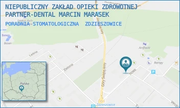 PORADNIA STOMATOLOGICZNA - NIEPUBLICZNY ZAKŁAD OPIEKI ZDROWOTNEJ PARTNER-DENTAL MARCIN MARASEK - UL. NOWA 3,  ZDZIESZOWICE