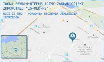 NZOZ IS-MED - PORADNIA LECZENIA UZALEŻNIEŃ - NIEPUBLICZNY ZAKŁAD OPIEKI ZDROWOTNEJ IS-MED-PS - ARMII KRAJOWEJ 10,  JĘDRZEJÓW