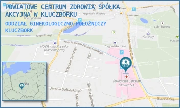 ODDZIAŁ GINEKOLOGICZNO-POŁOŻNICZY - POWIATOWE CENTRUM ZDROWIA SPÓŁKA AKCYJNA W KLUCZBORKU - UL. M.C.SKŁODOWSKIEJ 23,  KLUCZBORK