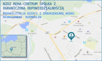 REHABILITACJA DZIECI Z ZABURZENIAMI WIEKU ROZWOJOWEGO - NZOZ REHA-CENTRUM SPÓŁKA Z OGRANICZONĄ ODPOWIEDZIALNOŚCIĄ - UL. REYMONTA 7,  NIEMODLIN