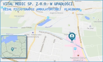 DZIAŁ FIZJOTERAPII AMBULATORYJNEJ - VITAL MEDIC SP. Z O.O. W UPADŁOŚCI - UL. MARII SKŁODOWSKIEJ - CURIE 21,  KLUCZBORK