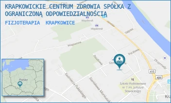 FIZJOTERAPIA - KRAPKOWICKIE CENTRUM ZDROWIA SPÓŁKA Z OGRANICZONĄ ODPOWIEDZIALNOŚCIĄ - UL. SZKOLNA 7,  KRAPKOWICE