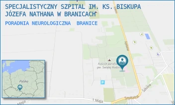 PORADNIA NEUROLOGICZNA - SPECJALISTYCZNY SZPITAL IM. KS. BISKUPA JÓZEFA NATHANA W BRANICACH - UL. UL.SZPITALNA 18,  BRANICE