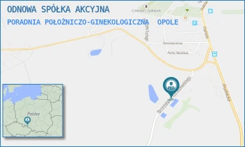 PORADNIA POŁOŻNICZO-GINEKOLOGICZNA - ODNOWA SPÓŁKA AKCYJNA - UL. BRONISŁAWA KORASZEWSKIEGO 8-16,  OPOLE
