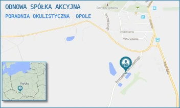 PORADNIA OKULISTYCZNA - ODNOWA SPÓŁKA AKCYJNA - UL. BRONISŁAWA KORASZEWSKIEGO 8-16,  OPOLE