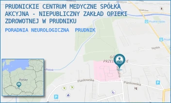 PORADNIA NEUROLOGICZNA - PRUDNICKIE CENTRUM MEDYCZNE SPÓŁKA AKCYJNA - NIEPUBLICZNY ZAKŁAD OPIEKI ZDROWOTNEJ W PRUDNIKU - UL. SZPITALNA 14,  PRUDNIK