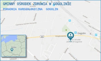 PORADNIA KARDIOLOGICZNA - GMINNY OŚRODEK ZDROWIA W GOGOLINIE - UL. SZKOLNA 2,  GOGOLIN