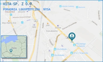 PORADNIA LOGOPEDYCZNA - VITA SP. Z O.O. - UL. PIŁSUDSKIEGO 47,  NYSA