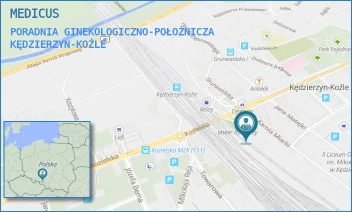 PORADNIA GINEKOLOGICZNO-POŁOŻNICZA - MEDICUS - UL. ROMUALDA TRAUGUTTA 6,  KĘDZIERZYN-KOŹLE
