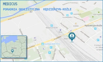 PORADNIA OKULISTYCZNA - MEDICUS - UL. ROMUALDA TRAUGUTTA 6,  KĘDZIERZYN-KOŹLE