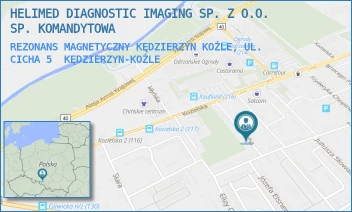 REZONANS MAGNETYCZNY KĘDZIERZYN KOŹLE, UL. CICHA 5 - HELIMED DIAGNOSTIC IMAGING SP. Z O.O. SP. KOMANDYTOWA - UL. CICHA 5,  KĘDZIERZYN-KOŹLE