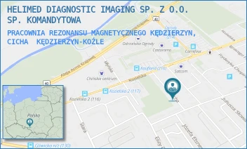 PRACOWNIA REZONANSU MAGNETYCZNEGO KĘDZIERZYN, CICHA - HELIMED DIAGNOSTIC IMAGING SP. Z O.O. SP. KOMANDYTOWA - UL. CICHA 5,  KĘDZIERZYN-KOŹLE