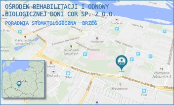 PORADNIA STOMATOLOGICZNA - OŚRODEK REHABILITACJI I ODNOWY BIOLOGICZNEJ DONI COR SP. Z O.O. - UL. ŁOKIETKA 9A,  BRZEG