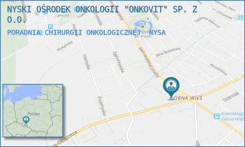 PORADNIA CHIRURGII ONKOLOGICZNEJ - NYSKI OŚRODEK ONKOLOGII "ONKOVIT" SP. Z O.O. - UL. MARII RODZIEWICZÓWNY 34,  NYSA