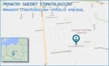 PORADNIA STOMATOLOGICZNA - PRYWATNY GABINET STOMATOLOGICZNY - OS. PIASTÓW ŚLĄSKICH 20/35,  STRZELCE OPOLSKIE