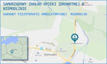 GABINET FIZJOTERAPII AMBULATORYJNEJ - SAMORZĄDOWY ZAKŁAD OPIEKI ZDROWOTNEJ W NIEMODLINIE - UL. ZAMKOWA 4,  NIEMODLIN