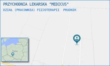 DZIAŁ (PRACOWNIA) FIZJOTERAPII - PRZYCHODNIA LEKARSKA "MEDICUS" - UL. KOŚCIUSZKI 15,  PRUDNIK