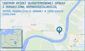 ZESPÓŁ REHABILITACJI DOMOWEJ W SIEDLISKACH - CENTRUM OPIEKI DŁUGOTERMINOWEJ SPÓŁKA Z OGRANICZONĄ ODPOWIEDZIALNOŚCIĄ - SIEDLISKA 89,  SIEDLISKA
