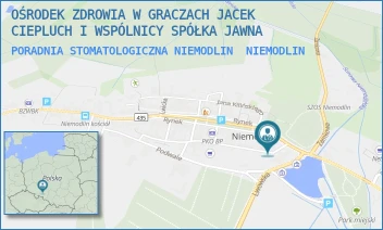 PORADNIA STOMATOLOGICZNA NIEMODLIN - OŚRODEK ZDROWIA W GRACZACH JACEK CIEPLUCH I WSPÓLNICY SPÓŁKA JAWNA - UL. DRZYMAŁY 1,  NIEMODLIN
