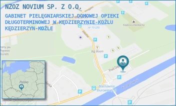GABINET PIELĘGNIARSKIEJ DOMOWEJ OPIEKI DŁUGOTERMINOWEJ W KĘDZIERZYNIE-KOŹLU - NZOZ NOVIUM SP. Z O.O. - SZKOLNA 17 A,  KĘDZIERZYN-KOŹLE