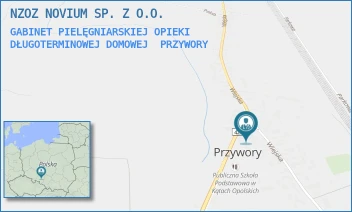 GABINET PIELĘGNIARSKIEJ OPIEKI DŁUGOTERMINOWEJ DOMOWEJ - NZOZ NOVIUM SP. Z O.O. - UL. WIEJSKA 83,  PRZYWORY