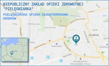 PIELĘGNIARSKA OPIEKA DŁUGOTERMINOWA - NIEPUBLICZNY ZAKŁAD OPIEKI ZDROWOTNEJ "PIELĘGNIARKA" - UL. MICKIEWICZA 15,  GRODKÓW