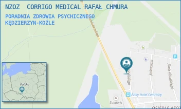 PORADNIA ZDROWIA PSYCHICZNEGO - NZOZ  CORRIGO MEDICAL RAFAŁ CHMURA - UL. LUDWIKA WARYŃSKIEGO 3/1,  KĘDZIERZYN-KOŹLE