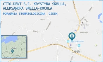PORADNIA STOMATOLOGICZNA - CITO-DENT S.C. KRYSTYNA SNELLA, ALEKSANDRA SNELLA-KOCULA - HARCERSKA 2,  CISEK