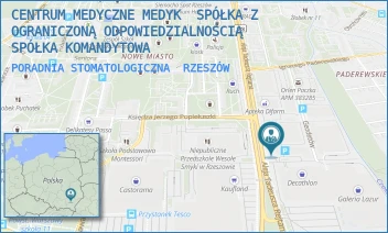 PORADNIA STOMATOLOGICZNA - CENTRUM MEDYCZNE MEDYK  SPÓŁKA Z OGRANICZONĄ ODPOWIEDZIALNOŚCIĄ SPÓŁKA KOMANDYTOWA - AL. TADEUSZA REJTANA 53,  RZESZÓW