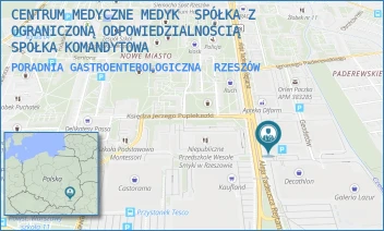 PORADNIA GASTROENTEROLOGICZNA - CENTRUM MEDYCZNE MEDYK  SPÓŁKA Z OGRANICZONĄ ODPOWIEDZIALNOŚCIĄ SPÓŁKA KOMANDYTOWA - AL. TADEUSZA REJTANA 53,  RZESZÓW