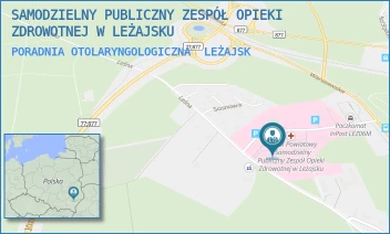 PORADNIA OTOLARYNGOLOGICZNA - SAMODZIELNY PUBLICZNY ZESPÓŁ OPIEKI ZDROWOTNEJ W LEŻAJSKU - UL. LEŚNA 22,  LEŻAJSK