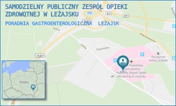 PORADNIA GASTROENTEROLOGICZNA - SAMODZIELNY PUBLICZNY ZESPÓŁ OPIEKI ZDROWOTNEJ W LEŻAJSKU - UL. LEŚNA 22,  LEŻAJSK