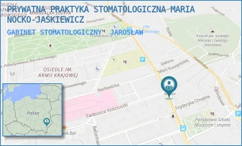 GABINET STOMATOLOGICZNY - PRYWATNA PRAKTYKA STOMATOLOGICZNA MARIA NOCKO-JAŚKIEWICZ - UL. IGNACEGO KRASZEWSKIEGO 22,  JAROSŁAW