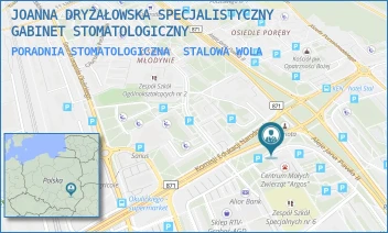 PORADNIA STOMATOLOGICZNA - JOANNA DRYŻAŁOWSKA SPECJALISTYCZNY GABINET STOMATOLOGICZNY - UL. KEN 10/3,  STALOWA WOLA