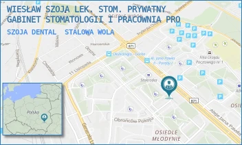 SZOJA DENTAL - WIESŁAW SZOJA LEK. STOM. PRYWATNY GABINET STOMATOLOGII I PRACOWNIA PRO - WOJSKA POLSKIEGO 30A,  STALOWA WOLA