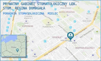 PORADNIA STOMATOLOGICZNA - PRYWATNY GABINET STOMATOLOGICZNY LEK. STOM. REGINA DOMAGAŁA - AL. NIEPODLEGŁOŚCI 12/19,  MIELEC