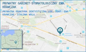 PRYWATNA PRAKTYKA DENTYSTYCZNA LEK. DENT. EWA KRAWCZAK - PRYWATNY GABINET STOMATOLOGICZNY EWA KRAWCZAK - UL. HUTNICZA 8,  STALOWA WOLA