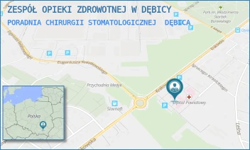 PORADNIA CHIRURGII STOMATOLOGICZNEJ - ZESPÓŁ OPIEKI ZDROWOTNEJ W DĘBICY - UL. KRAKOWSKA 91,  DĘBICA