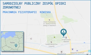 PRACOWNIA FIZJOTERAPII - SAMODZIELNY PUBLICZNY ZESPÓŁ OPIEKI ZDROWOTNEJ - UL. 431,  NIWISKA
