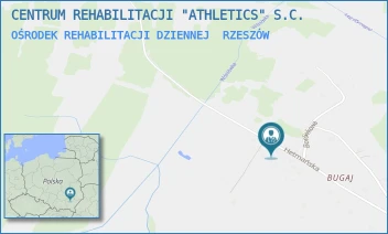 OŚRODEK REHABILITACJI DZIENNEJ - CENTRUM REHABILITACJI "ATHLETICS" S.C. - UL. HETMAŃSKA 77,  RZESZÓW