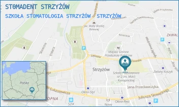 SZKOŁA STOMATOLOGIA STRZYŻÓW - ST0MADENT STRZYŻÓW - DASZYŃSKIEGO 4,  STRZYŻÓW