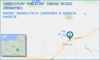 GABINET REHABILITACJI ZABIEGOWEJ W ZARZECZU - SAMODZIELNY PUBLICZNY ZAKŁAD OPIEKI ZDROWOTNEJ - UL. ZARZECZE 197,  ZARZECZE