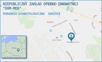 PORADNIA DIABETOLOGICZNA - NIEPUBLICZNY ZAKŁAD OPIEKI ZDROWOTNEJ "DOM-MED" - UL. JÓZEFA PIŁSUDSKIEGO 17,  GORZYCE
