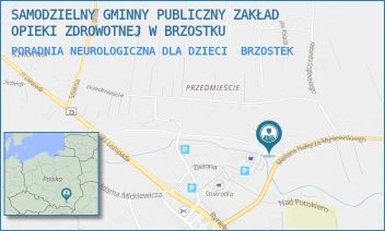 PORADNIA NEUROLOGICZNA DLA DZIECI - SAMODZIELNY GMINNY PUBLICZNY ZAKŁAD OPIEKI ZDROWOTNEJ W BRZOSTKU - M.N.MYSŁOWSKIEGO 7,  BRZOSTEK